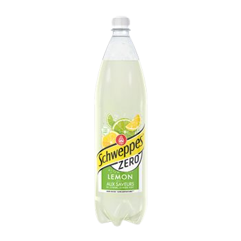 Soda Schweppes Lemon Zero Bottle - 1.5L